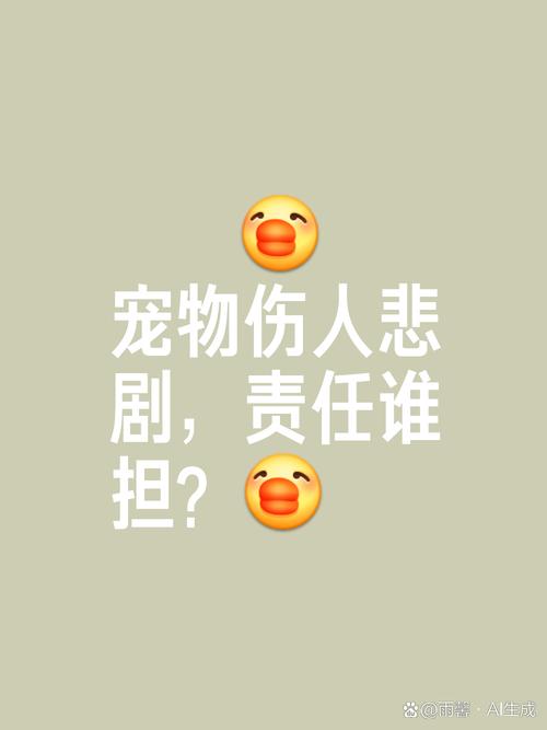 宠物伤人事件（宠物伤人谁担责）