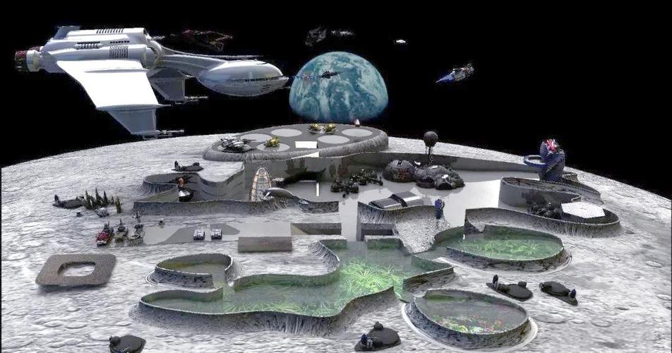 月球基地的垃圾分类(月球基地材料)