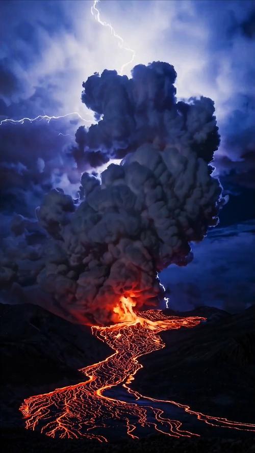 火山闪电的形成机制(火山爆发中的闪电是怎样形成的)