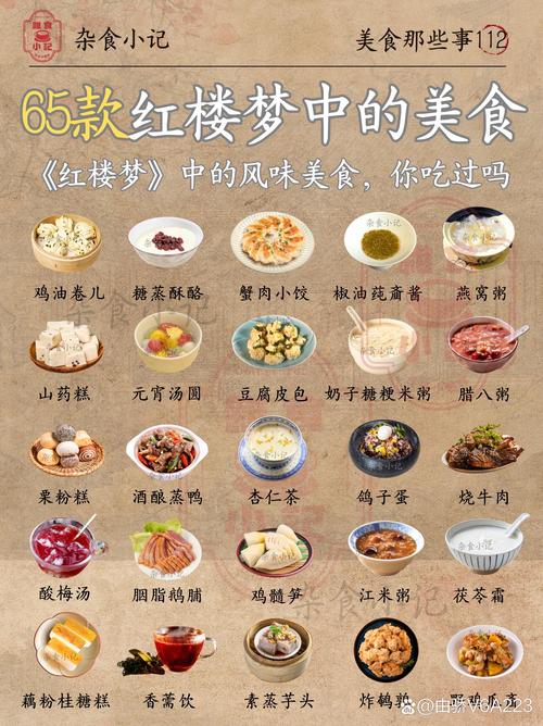 红楼梦美食热量测评(红楼梦中美食)
